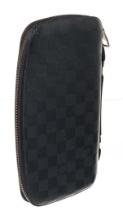 Louis Vuitton Black Taiga Leather Atoll Organizer Clutch