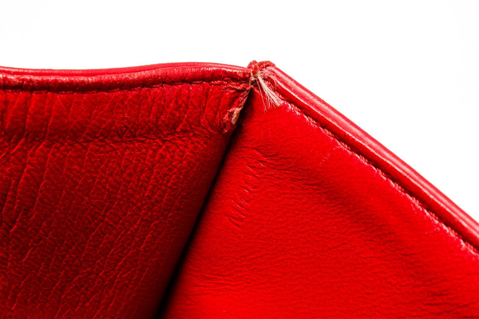 Louis Vuitton Red Epi Leather Opera Sparta Shoulder Bag