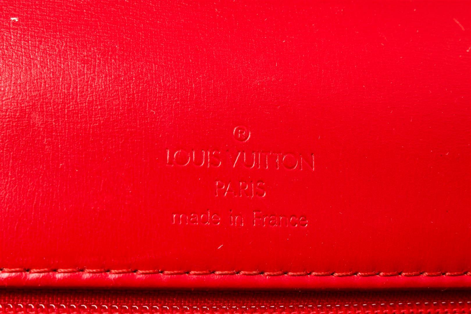 Louis Vuitton Red Epi Leather Opera Sparta Shoulder Bag