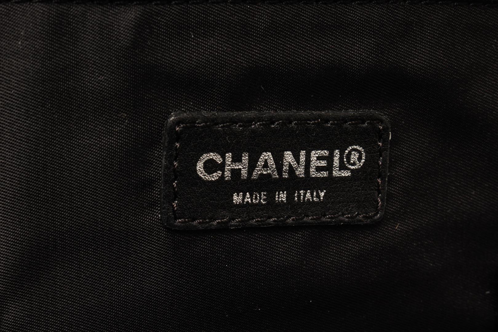 Chanel Black Nylon Travel Bag