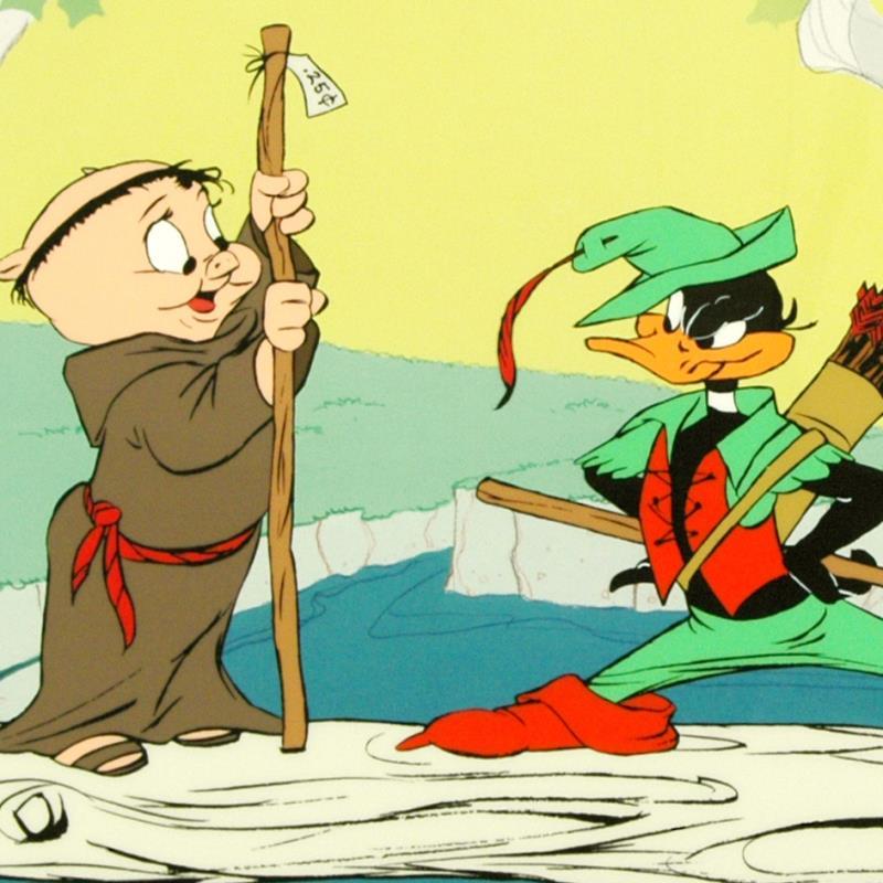 Buck and a Quarter Staff by Chuck Jones (1912-2002)