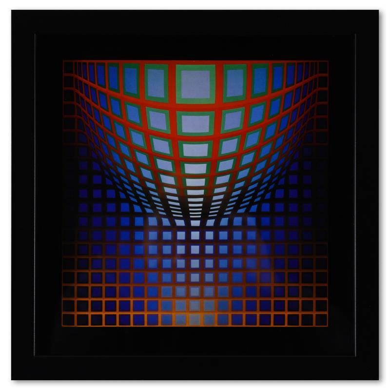 Kezdi - Vega de la serie Structures Universelles Du Damier by Vasarely (1908-199