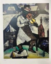 De Violist - The Fiddler by Chagall, Marc