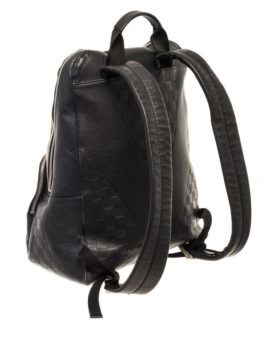 Louis Vuitton Black Damier Infini Leather Avenue Backpack