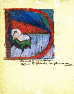 Franz Marc -Vignette 'D'