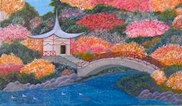 Japanese Garden by Fanch Ledan Original