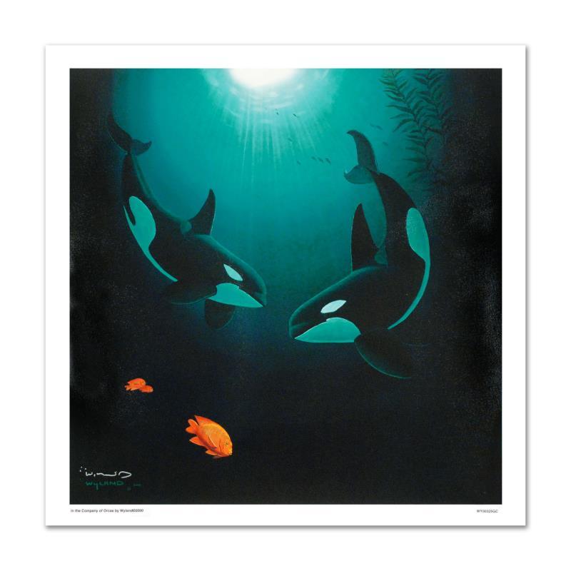 In the Company of Orcas by Wyland