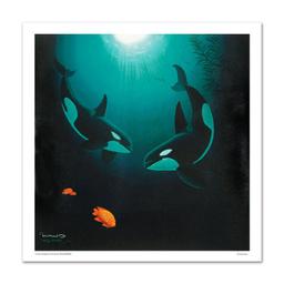 In the Company of Orcas by Wyland