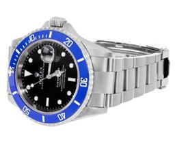 Rolex Mens Stainless Steel Submariner 40MM With Rolex Box