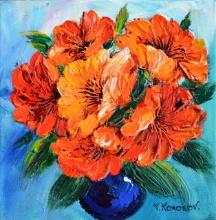 KOROBOV **SORBET BOUQUET ** SIGNED ORIGINAL ACRYLIC