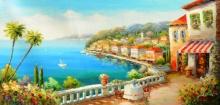 ANTONIO ** AMALFI COAST   ** SIGNED ORIGINAL