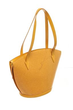 Louis Vuitton Yellow Ã‰pi Leather Saint Jacques Shoulder bag