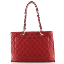 Chanel Grand Shopping Tote Quilted Caviar