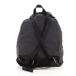 Saint Laurent YSL Foldable City Backpack Nylon Medium Black