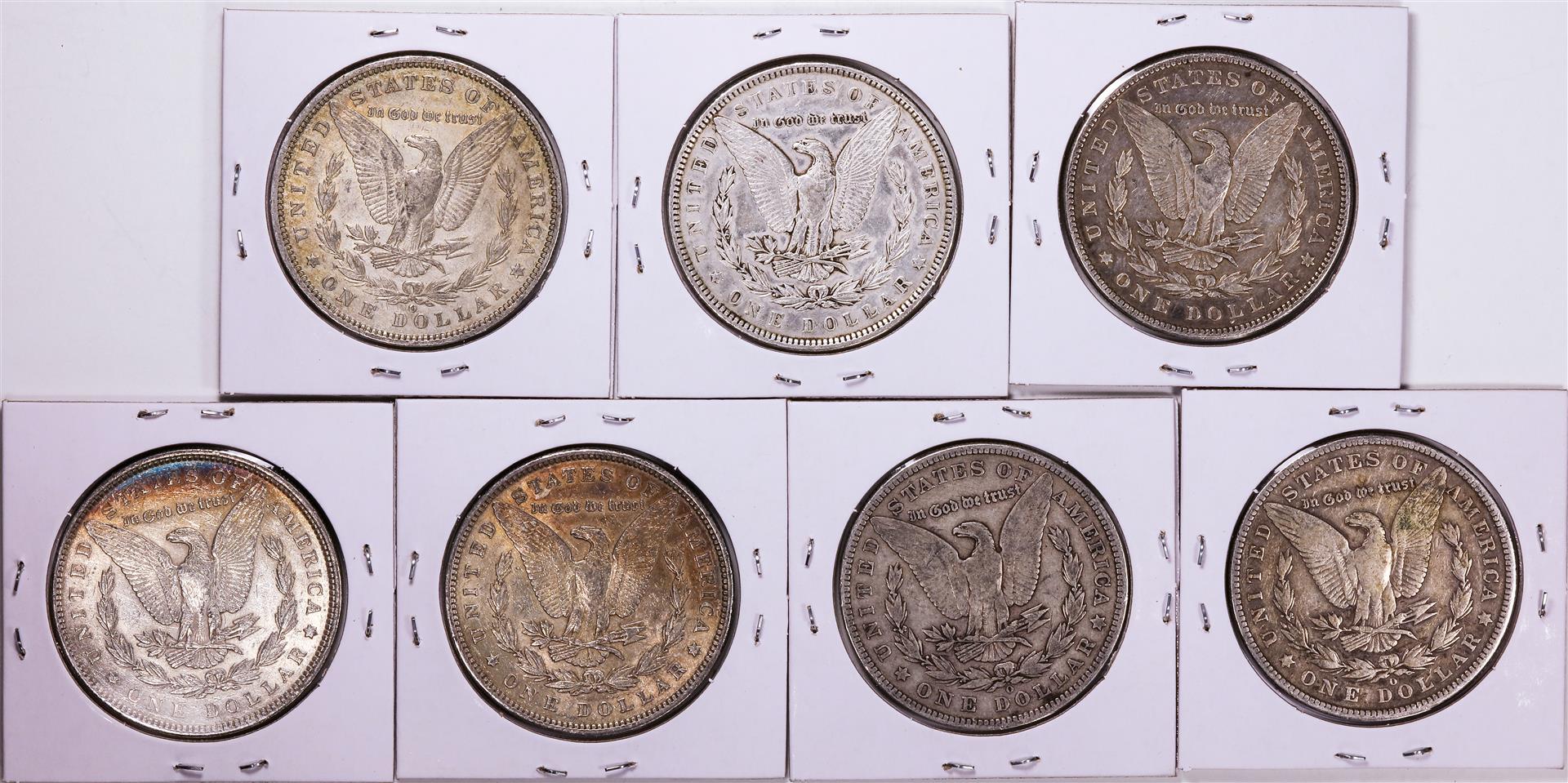 1896-1902 Morgan Silver Dollar Coin Collector's Set