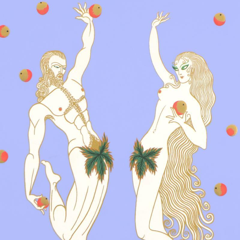 Adam and Eve by Erte (1892-1990)