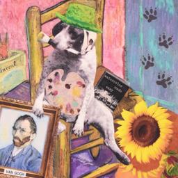 Vincent Van Dog by De La Nuez, Nelson