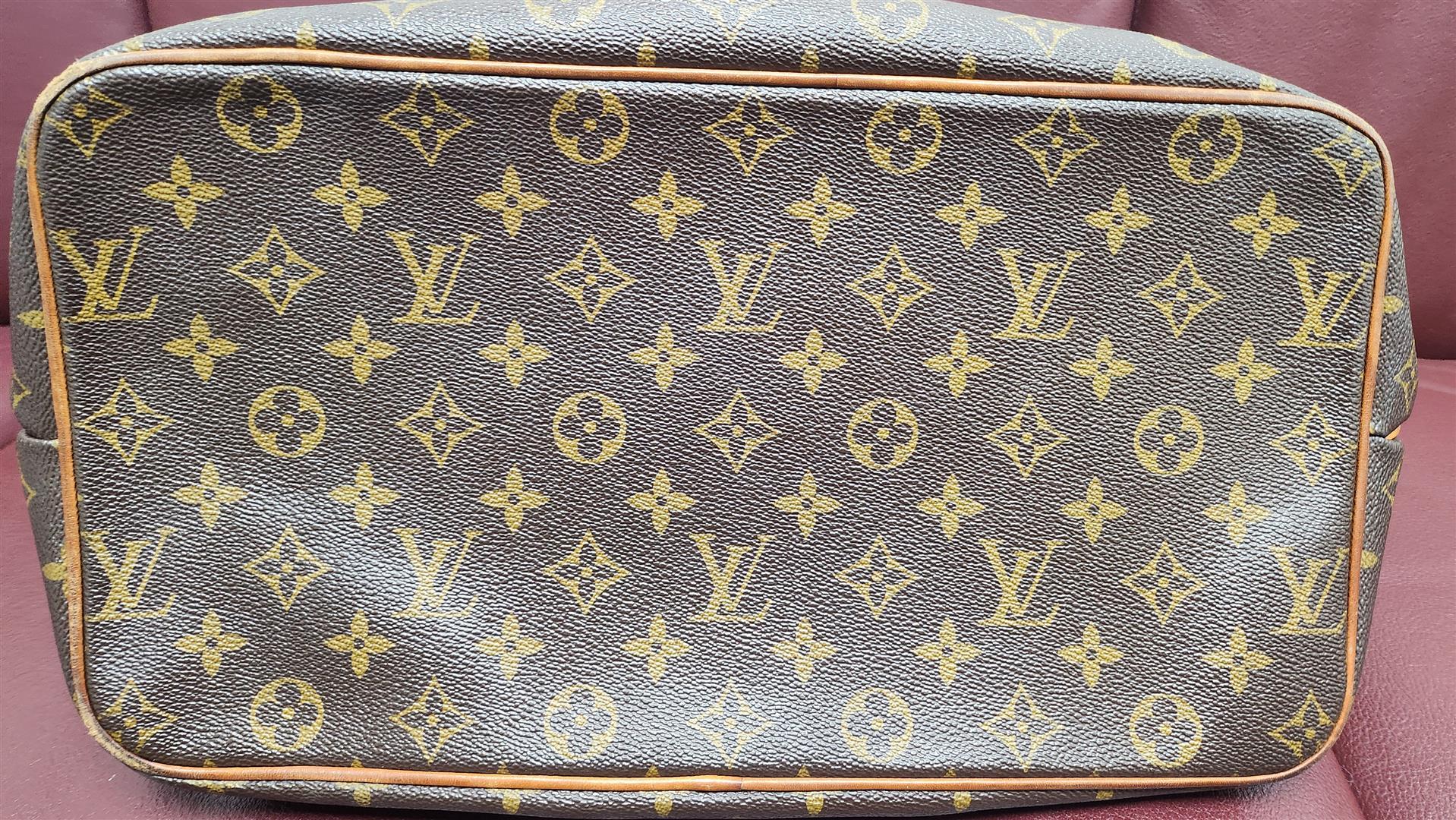 Louis Vuitton Palermo Shoulder Bag GM Brown Canvas