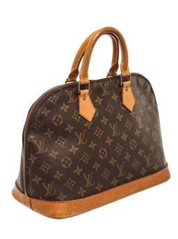 Louis Vuitton Brown Monogram Canvas Alma Handbag