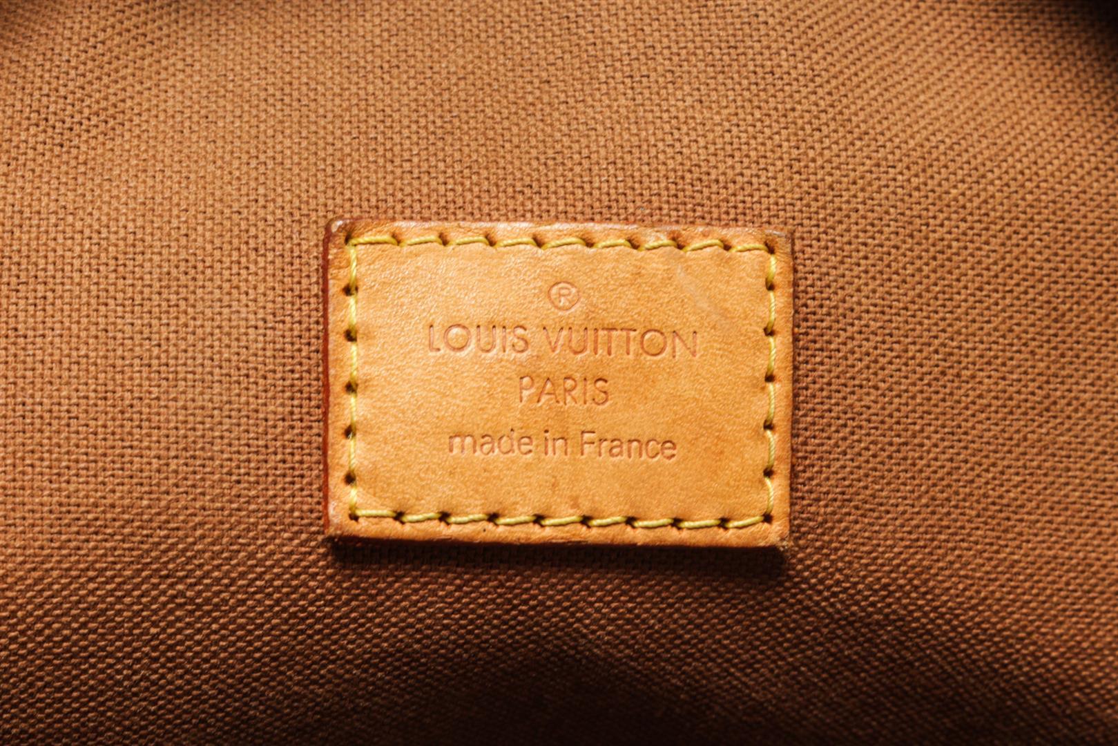 Louis Vuitton Brown Monogram Canvas Lockit Vertical Tote Bag