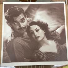 Clark Gable & Joan Crawford by Laszlo Willinger