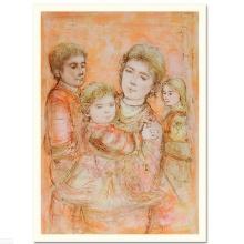 Portrait of a Family by Hibel (1917-2014)