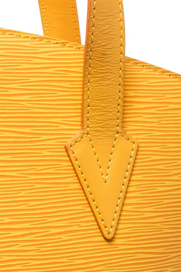 Louis Vuitton Yellow Ã‰pi Leather Saint Jacques Shoulder bag