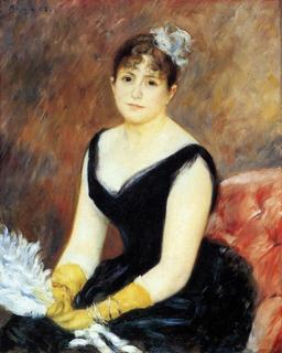 Renoir - Portrait Of Madame Clapisson