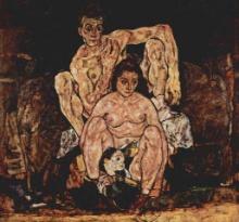 Egon Schiele - The Family