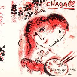 Lithographe III by Chagall (1887-1985)