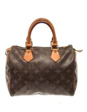 Louis Vuitton Brown Monogram Speedy 25 Handbag