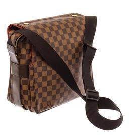 Louis Vuitton Brown Damier Ebene Canvas Naviglio Crossbody Bag