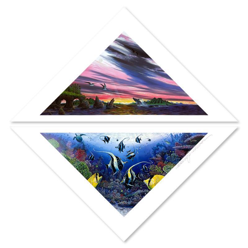 Diamonds of the Sea (Diptych) by Nelson, Robert Lyn