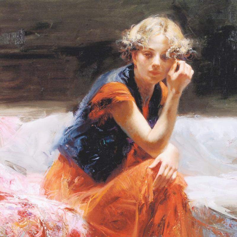 Silent Contemplation by Pino (1939-2010)