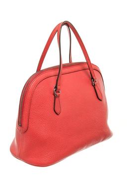 Gucci Red Calfskin Mini Dome 2 Way Shoulder Bag