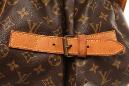 Louis Vuitton Brown Monogram Canvas Saumur 43 Shoulder Bag