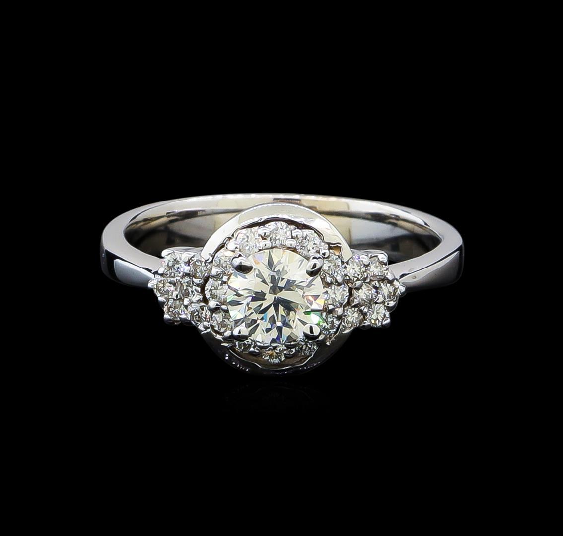 0.77 ctw Diamond Ring - 14KT White Gold