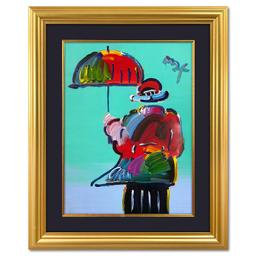 Umbrella Man by Peter Max