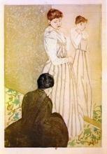 Mary Cassatt - Fitting