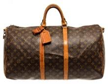 Louis Vuitton Keepall 55 cm Duffel Bag