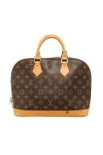 Louis Vuitton Brown Monogram Alma PM Bag