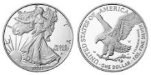 2021 Type-2 American .999 Fine Silver Eagle Dollar Coin