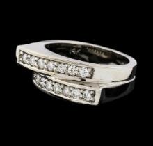 0.44 ctw Diamond Ring - 14KT White Gold