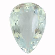 6.31 ctw Pear Aquamarine Parcel