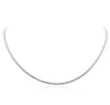 14KT White Gold 5.67 ctw Diamond Necklace