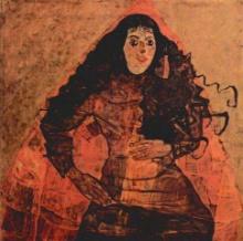 Egon Schiele - Portrait Of Trude Engel