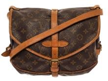 Louis Vuitton Brown Monogram Canvas Saumur 30cm Shoulder Bag