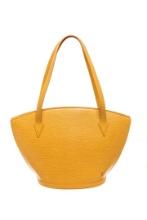 Louis Vuitton Yellow Ã‰pi Leather Saint Jacques Shoulder bag