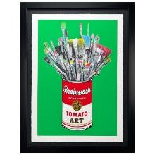 Tomato Pop (Green) by Mr Brainwash