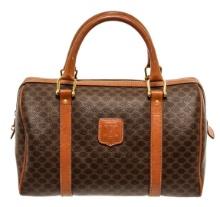 Celine Vintage Boston Bag Macadam